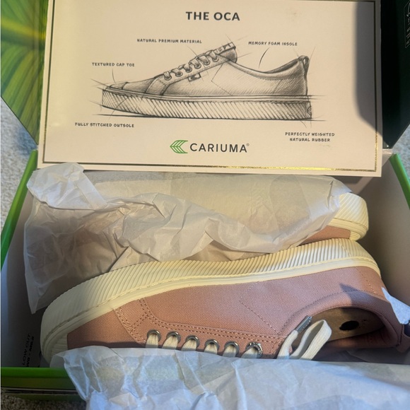 BNIB Cariuma OCA Low in Rose size 10 - Picture 4 of 4
